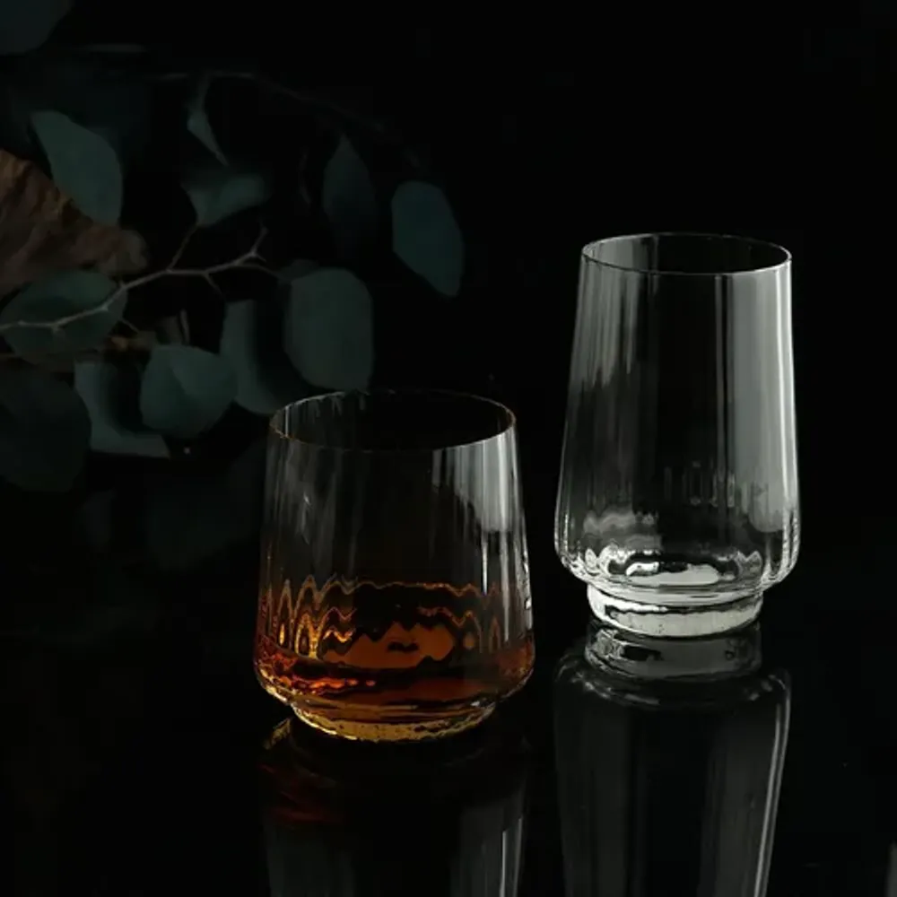 Стакан Олд Фэшн 350 мл "Optical-2" d 8 см h9 см P.L. - BarWare [6]