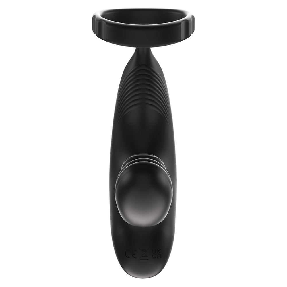 Вибромасcажер простаты с технологией массажа на 360° и пультом ДУ Amovibe Hero Prostate Rubbing & Vibration