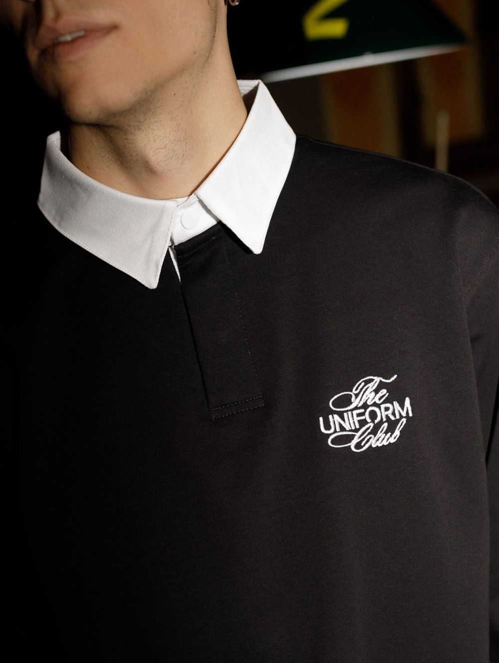 Лонгслив UNIFORM All in Rugby Polo Club черный