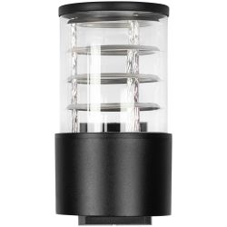 Светильник уличный настенный ЭРА «Асия» GBW-108-BL-0200 230В 1хЕ27 IP54 вверх черный | Садово-парковые светильники