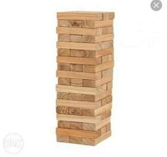 Oyun  Knowri Jenga Wooden Puzzle