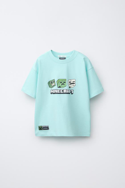 ZARA ПИЖАМА MINECRAFT © MOJANG AB, СИНИЙ