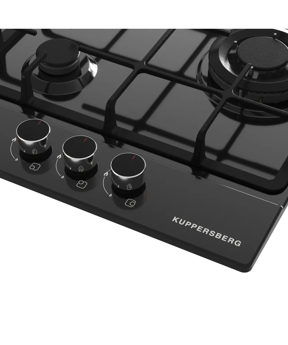 Встраиваемая газовая варочная панель Kuppersberg FS 40 B