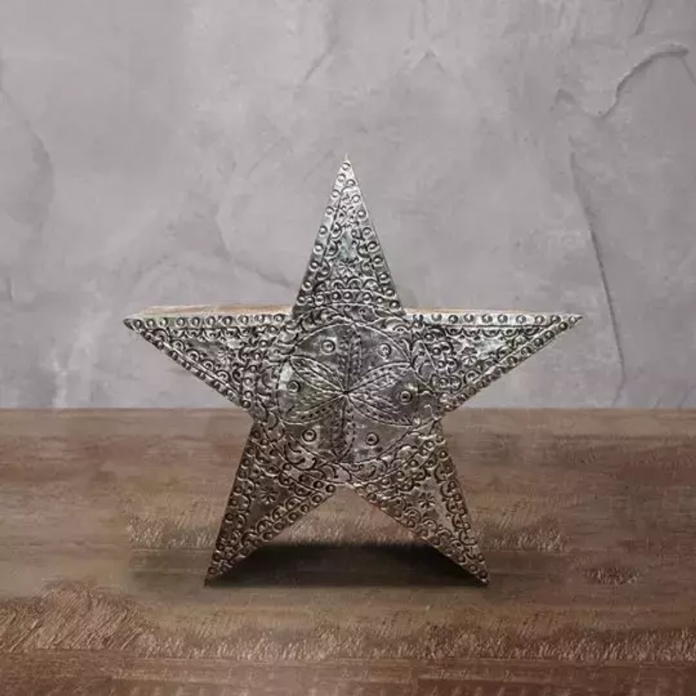 Звезда декоративная деревянная 40см Roomers Furniture