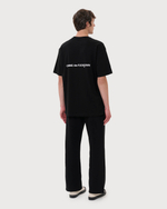 COMME DES FUCKDOWN ФУТБОЛКА ЧЕРНАЯ