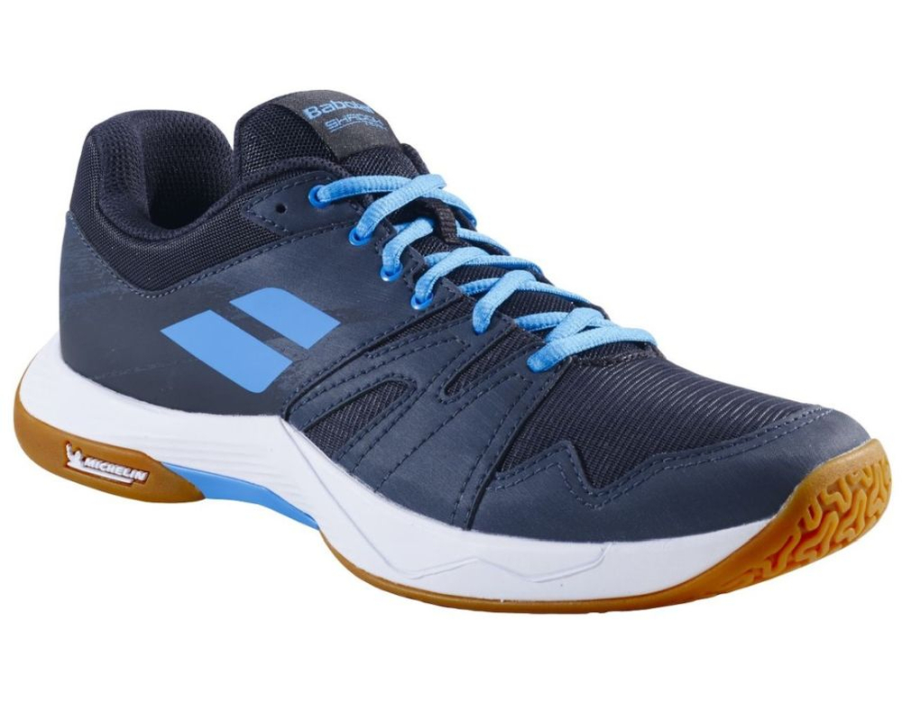 Мужские кроссовки для бадминтона/сквоша Babolat Shadow Team 2 - black/grey