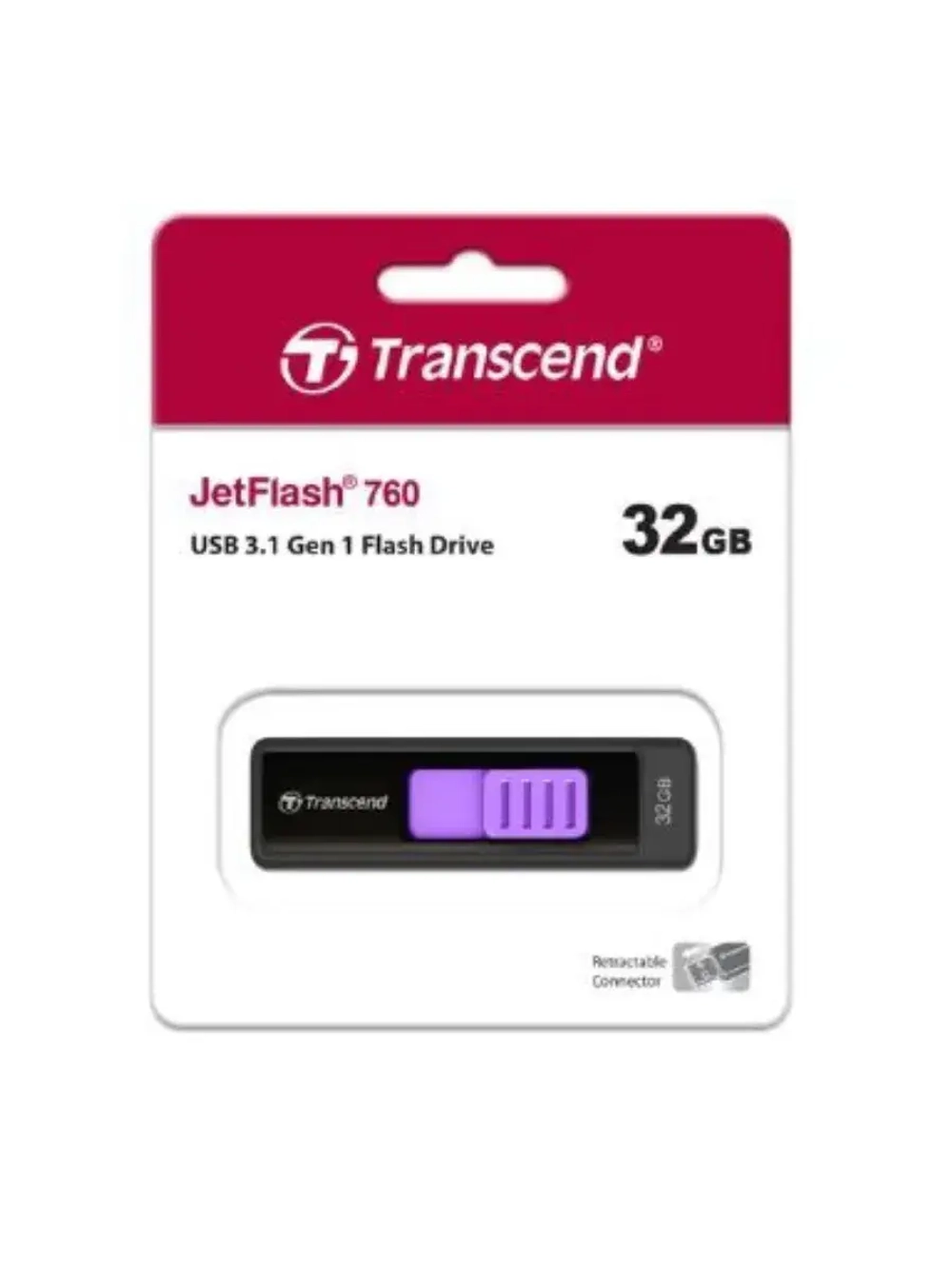 Память USB Flash 32 ГБ JetFlash 760 TS32GJF760 BLACK