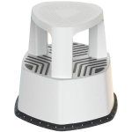 Стремянка-табурет пластиковая EVR Stepp Pro 2 ступени серая