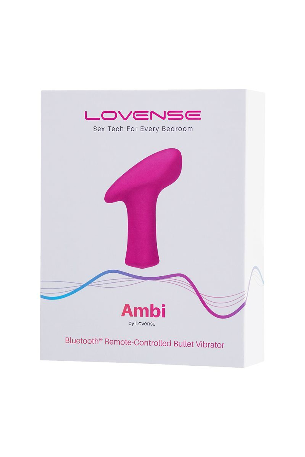 Ярко-розовая вибропуля Lovense Ambi (Цвет: ярко-розовый)