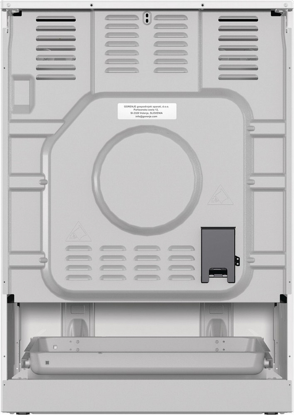 Электрическая плита Gorenje GECS6C70WC