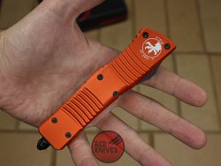 Нож Microtech Troodon D/E Orange BK А+++ 138-10OR