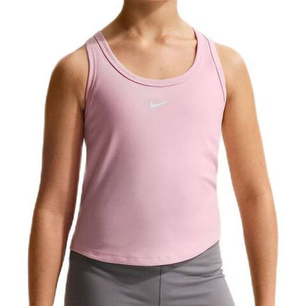 Детская майка Nike Kids Dri-Fit One Fitted Tank - med soft pink/white