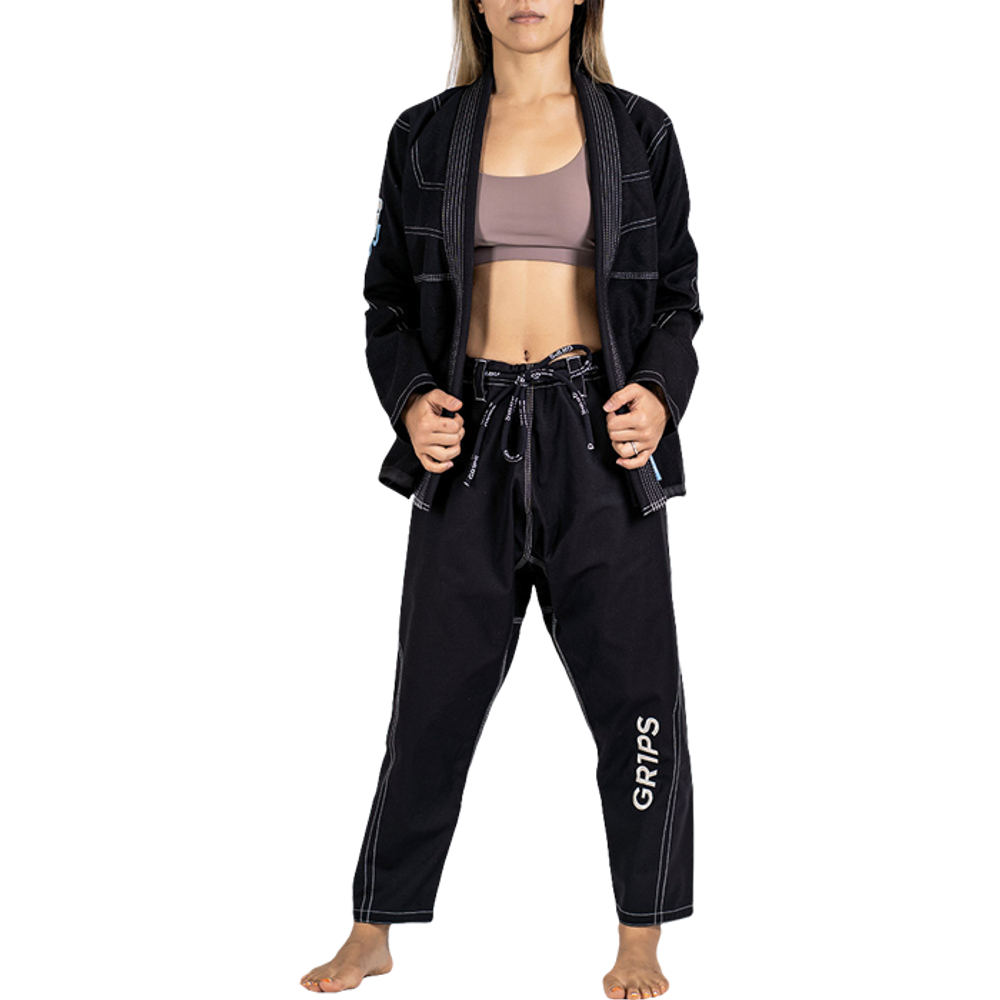 Женское ги для BJJ Grips Leo Cor Black
