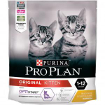 ProPlan 400г Original Kitten Сухой корм для котят Курица