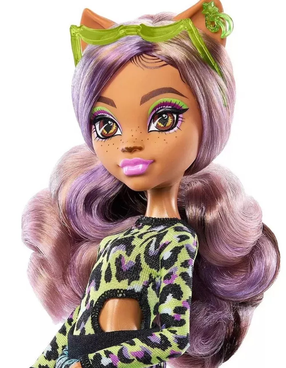 Кукла Монстер Хай Клодин Вульф Остров страха 3 поколение Monster High Clawdeen Wolf Scare-adise Island HRP67 3g 6+