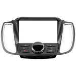 Комплект рамки с разъёмами 9" Ford Kuga 2017-2019 [B] SYNС3(с кнопками без козырька)