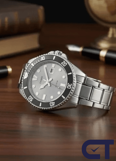 Casio MDV-107D-8A — мужские дайверские часы