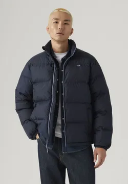 Куртка утепленная мужская LEVI'S PIEDMONT SHORT PUFFER NAVY BLAZER
