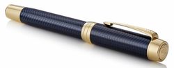 Перьевая ручка Parker Duofold F307 Prestige Centennial Blue Chevron (1931369)