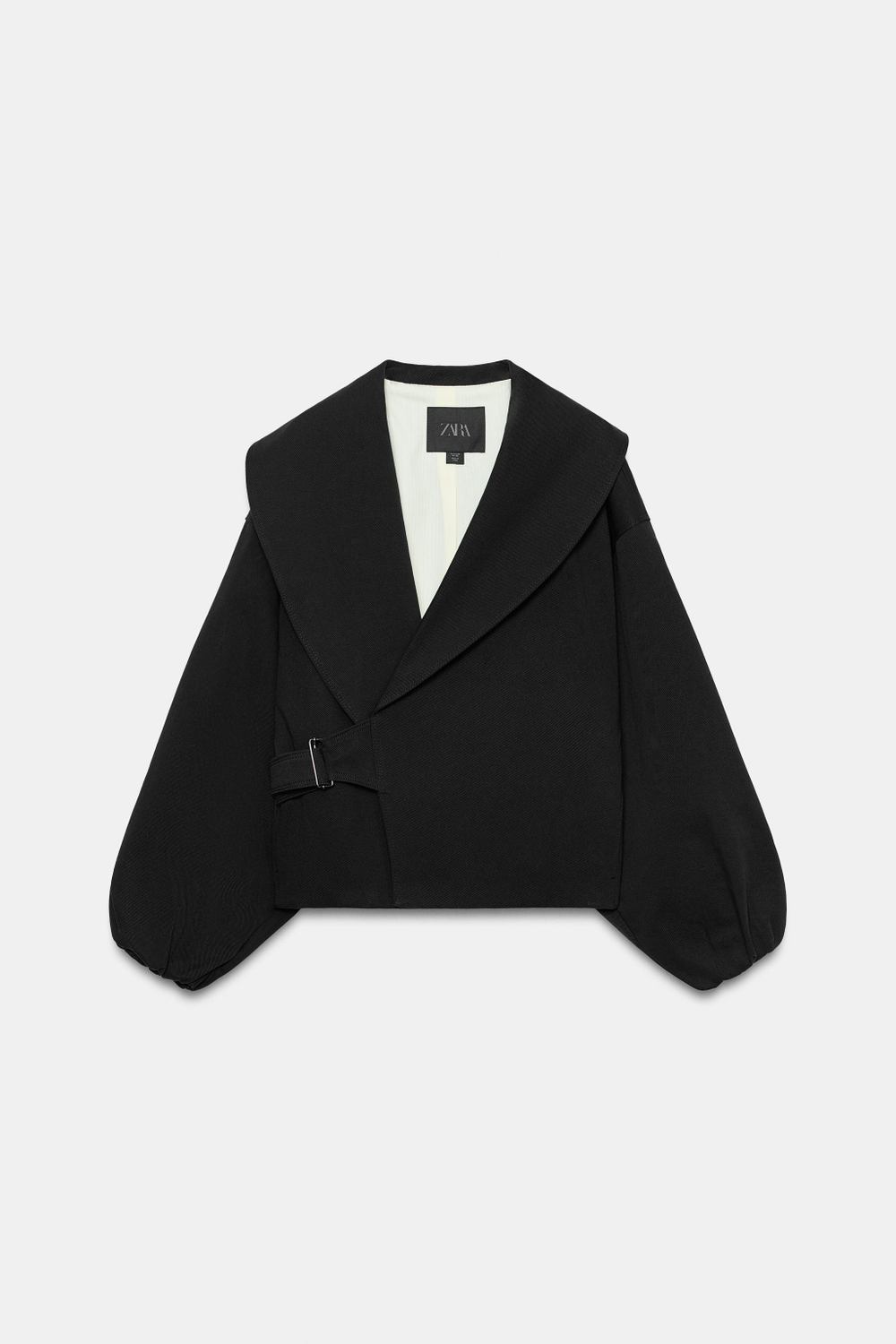 КОРОТКАЯ КУРТКА С ПРЯЖКОЙ — ZW COLLECTION — ZARA