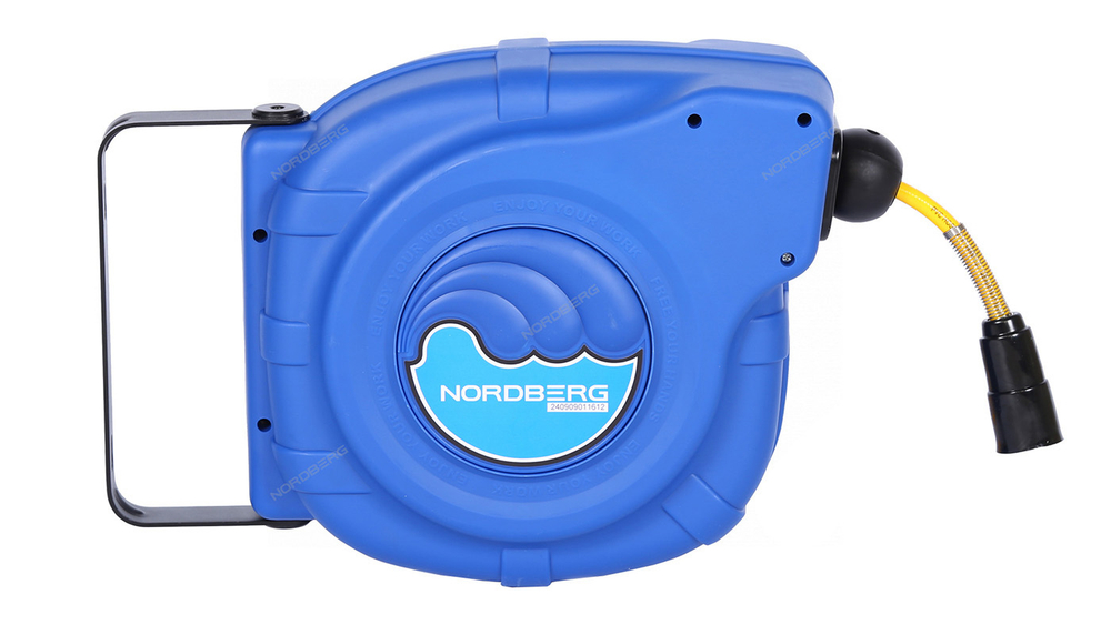 NORDBERG (HR0825HPVC) Шланг воздушный на катушке ПВХ диам. 8x12мм 25+1 м (26 м)