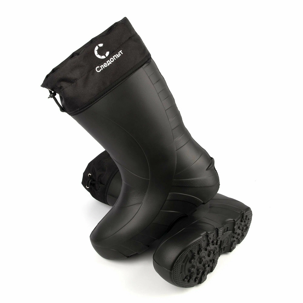 Сапоги мужские "СЛЕДОПЫТ" NEW, ЭВА, -65 °С, р. 40-41, черные