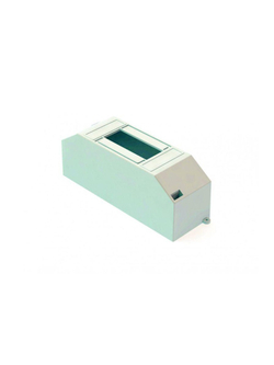Корпус навесной ЩРН-П-1/2 12.5х4.2х5.8 1-2мод. IP30 пластик. бел. DEKraft 31030DEK