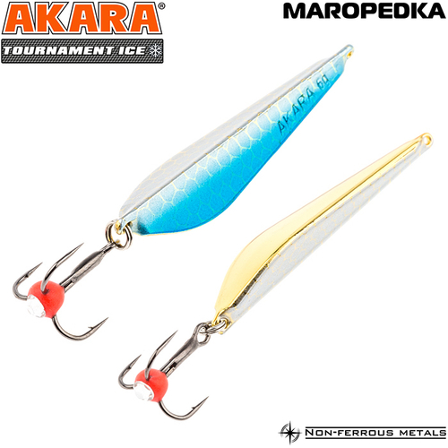 Блесна зимняя Akara Tournament Ice Maropedka 100 18 гр. 1/Go