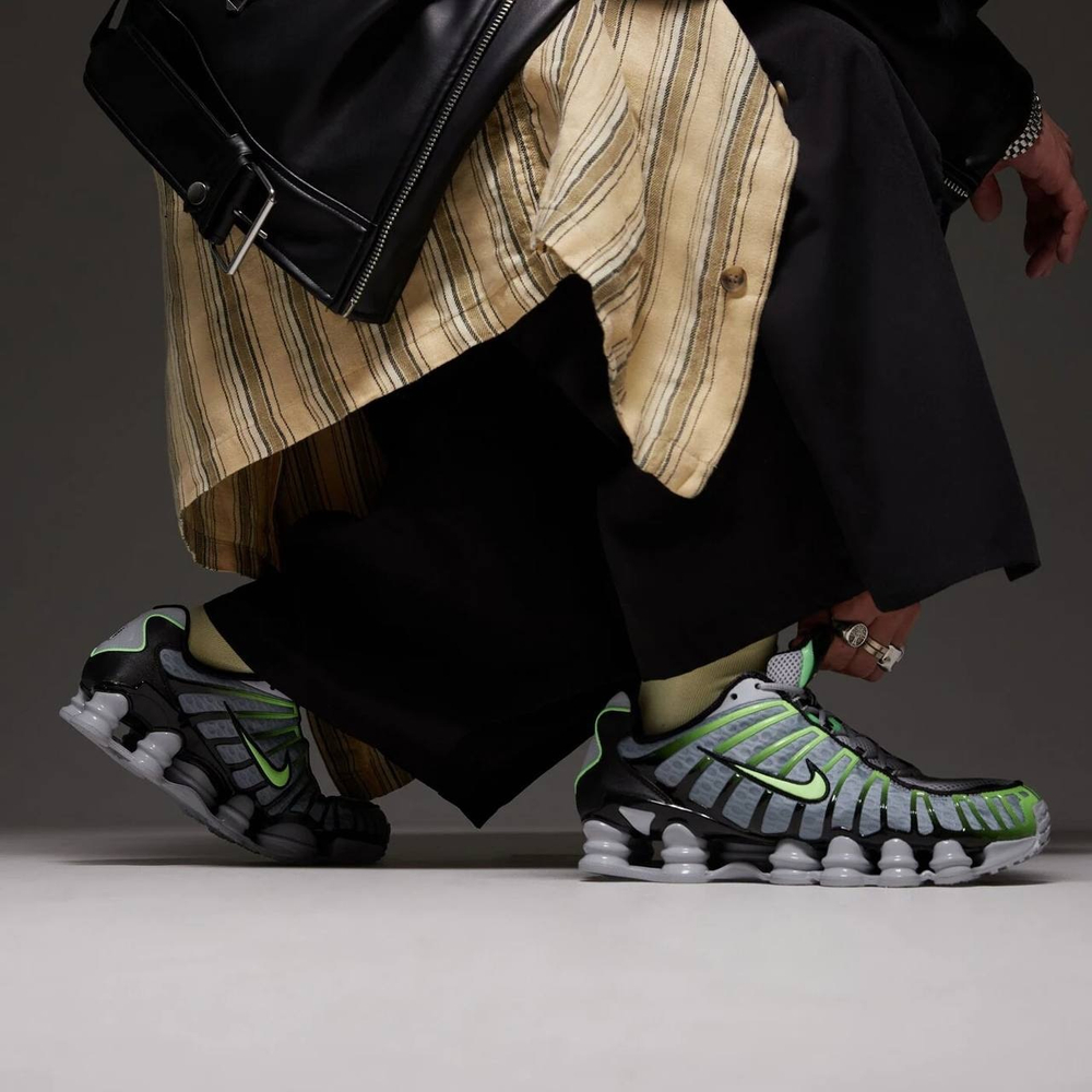 Nike Shox TL “Wolf Grey Lime Blast”