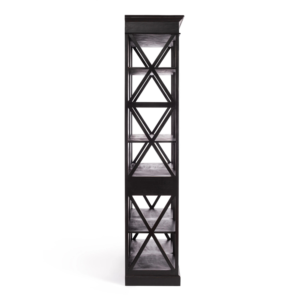 Библиотека Secret de Maison BLACK LABEL (mod. DA-2379) дерево манго/мдф, 130х47х220 см, черный