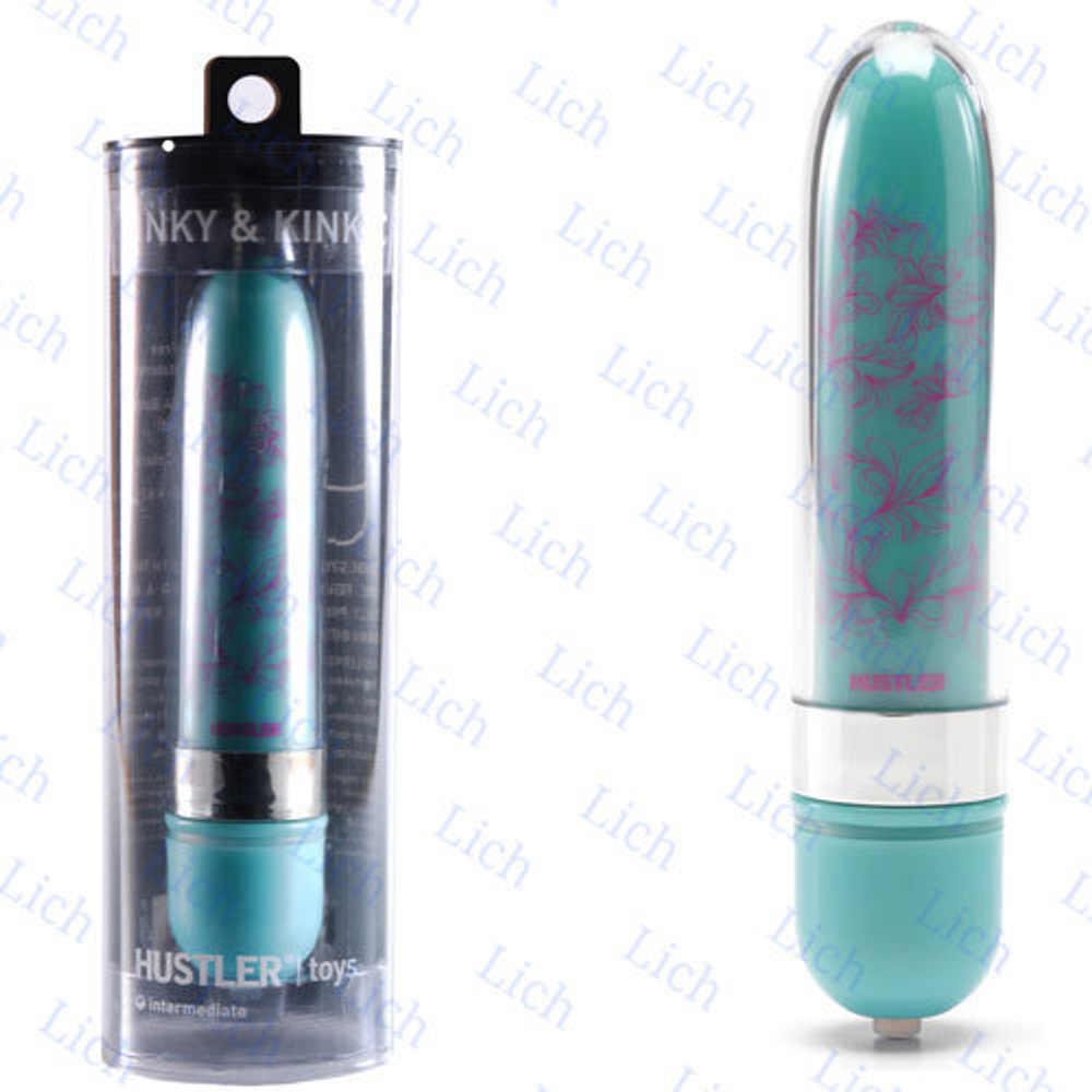 Фисташковый вибратор с насадкой INKY KINKY