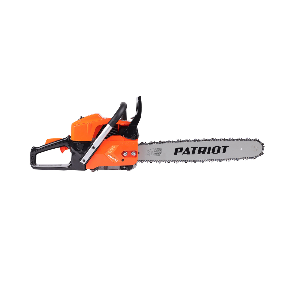 Пила цепная бензиновая PATRIOT PT 6020  60,5 см3  4,2лс  20"/50см 0,325 -1,5- 76зв
