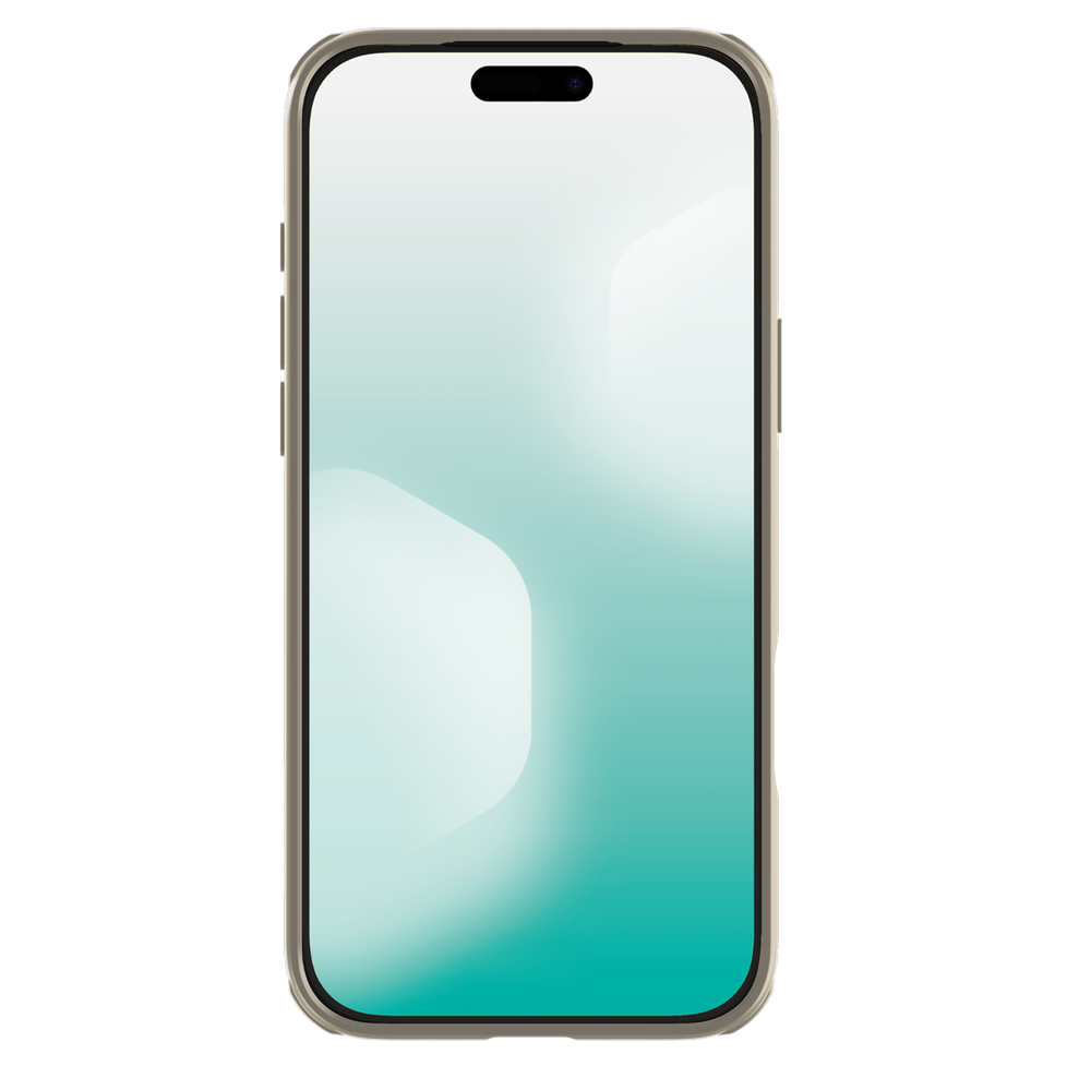 Чехол золотистого цвета с двойной защитной шторкой для камеры от Nillkin на iPhone 17 Pro Max, серия CamShield Pro