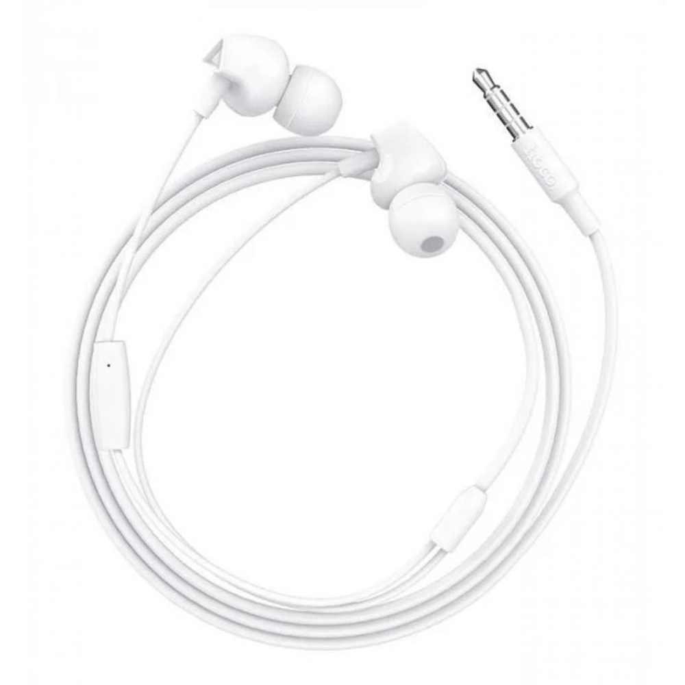 Наушники с микрофоном Hoco M60 Perfect sound 1.2м белые