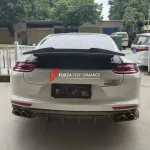 Карбоновый спойлер на крышку багажника для PORSCHE PANAMERA 971 2017–2023