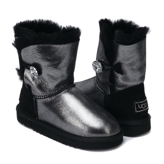 Ugg Kids Bailey Button Do Black