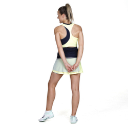Женская теннисная майка Nike Court Dri-Fit Slam NT PS Tank Top Women - Blue, Yellow