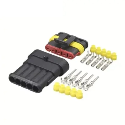 Комплект разъёмов AMP Superseal 1.5 5 Pin 282089-1 282107-1