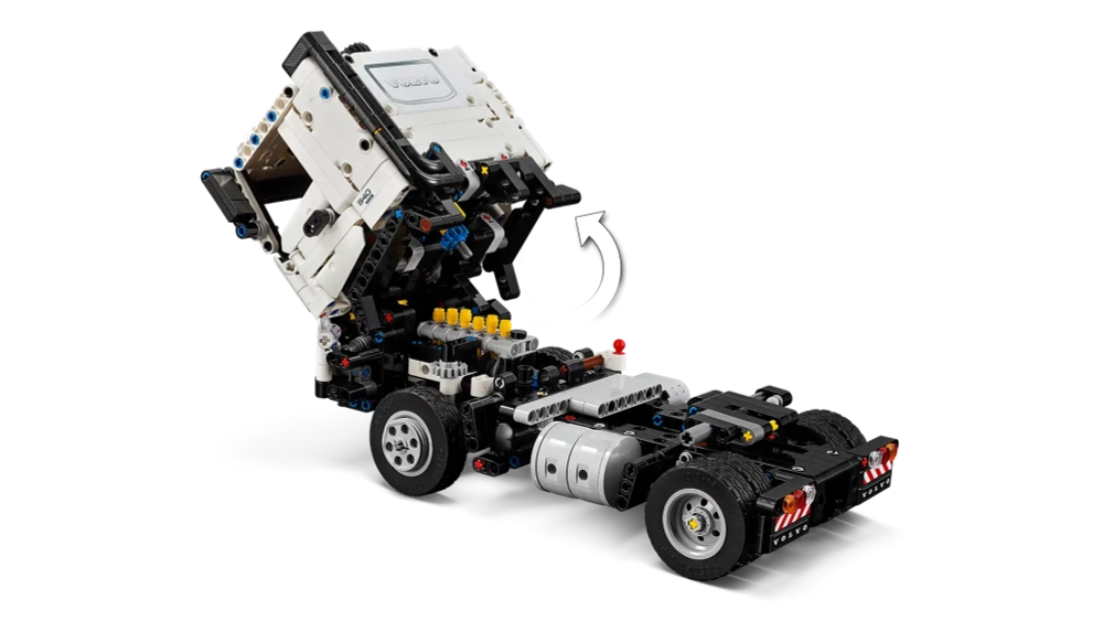 Конструктор LEGO Technic 42175 Грузовик Volvo FMX и электрический экскаватор EC230