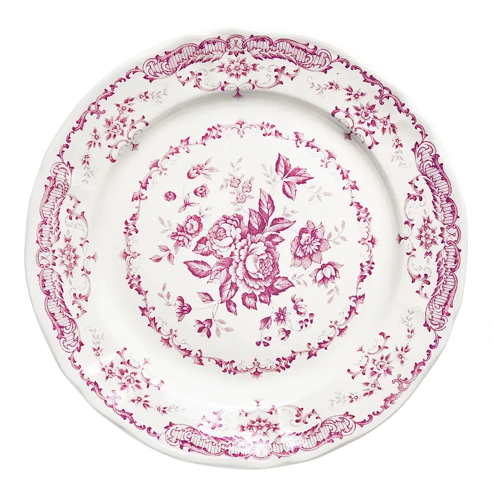 Блюдо круглое Bitossi Home Pink Rose (30.9 см)