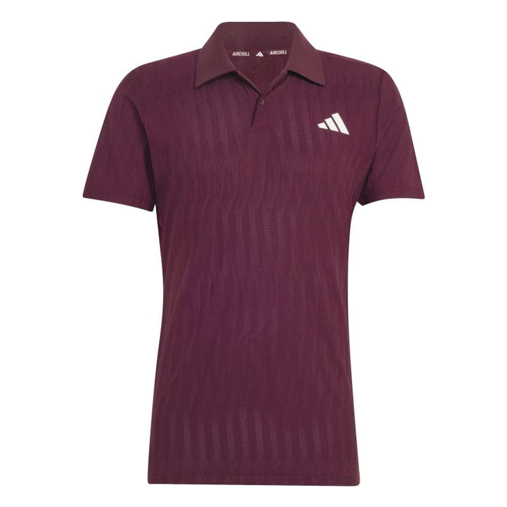 Теннисное поло Adidas Freelift - maroon