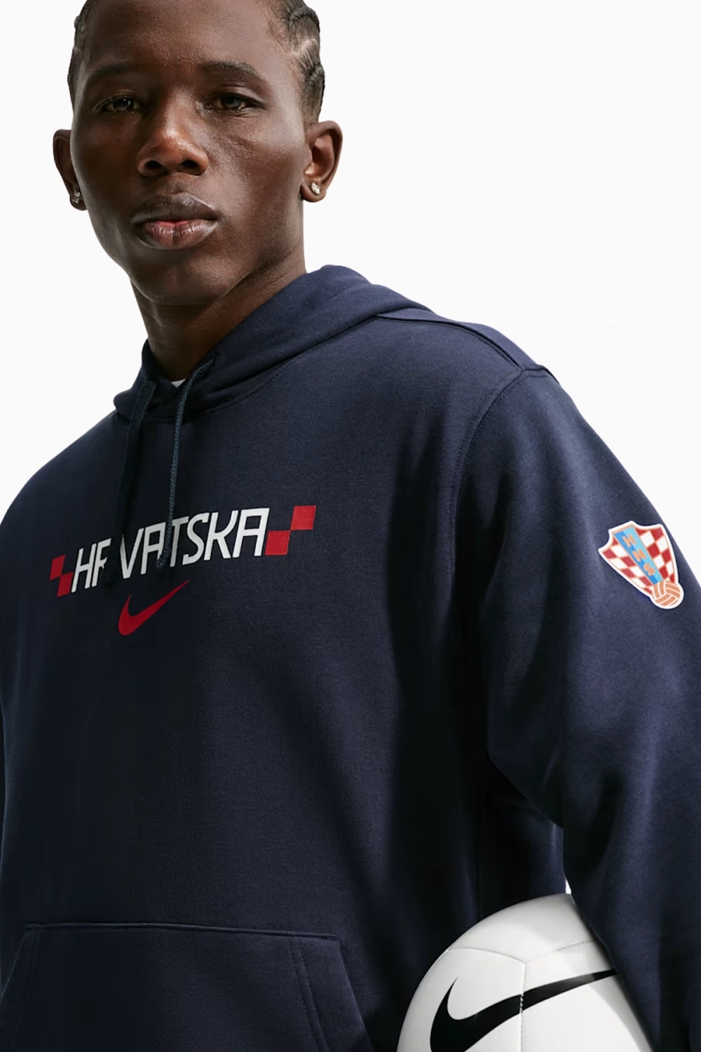 Кофта Nike Croatia 2026 Club - темно-синий