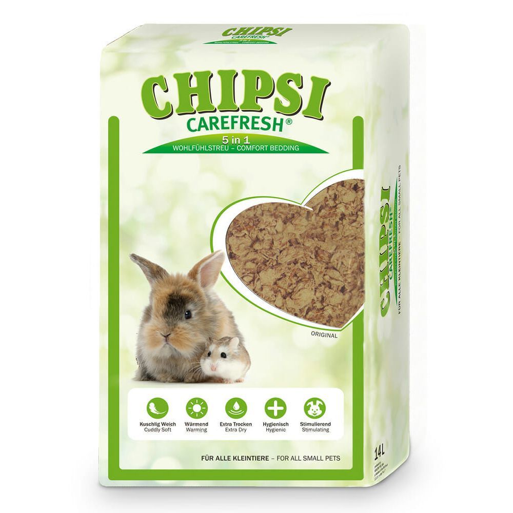 CHIPSI CAREFRESH ORIGINAL - наполнитель/подстилка д/птиц и мелких домашних животных 14 л CHIPSI CAREFRESH ORIGINAL - наполнитель/подстилка д/птиц и мелких домашних животных 14 л