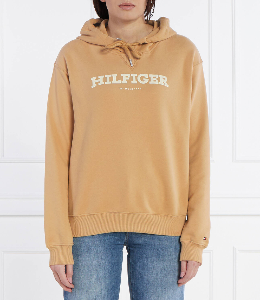 Худи REG MONOTYPE FLOCK Tommy Hilfiger - бежевый(WW0WW41236)