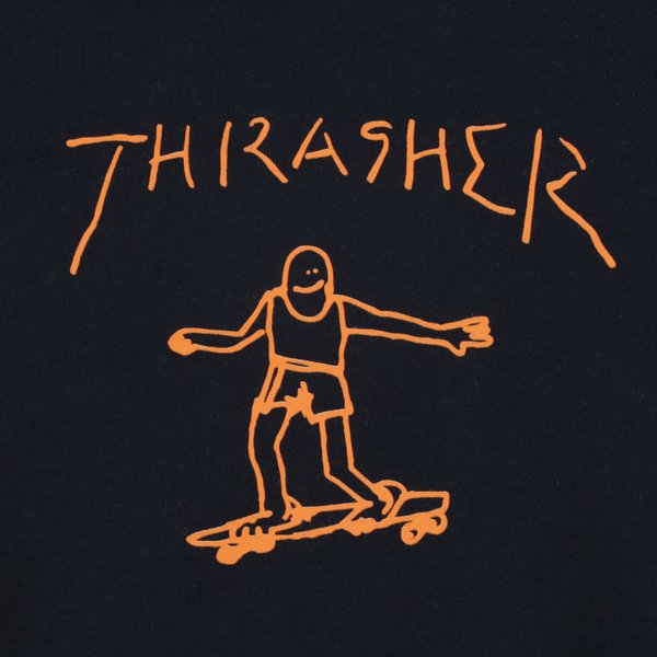 Худи Thrasher Gonz Hood (black/orange) артикул: - купить в магазине Дайс