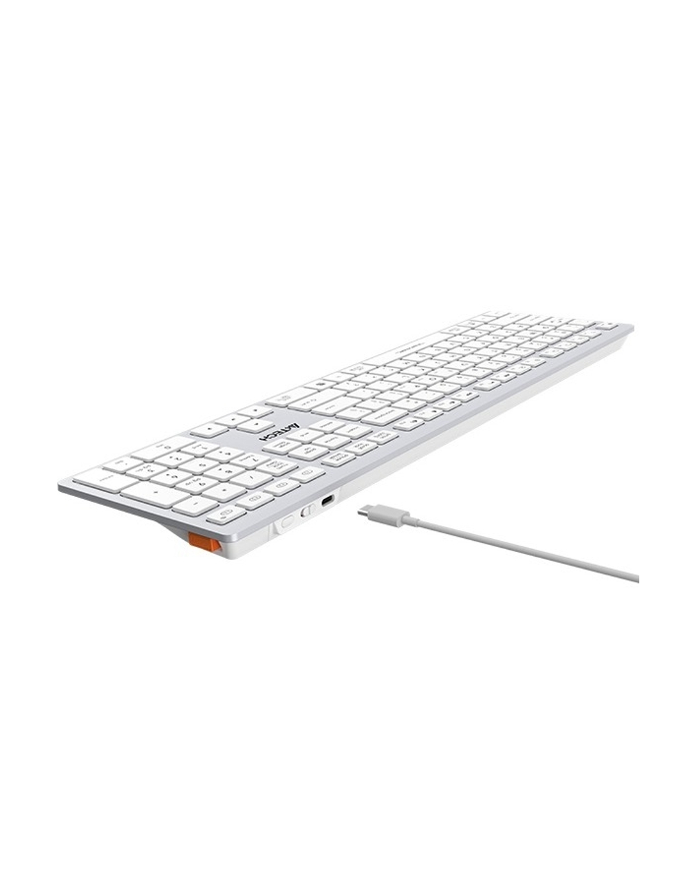 Клавиатура Клавиатура A4Tech Fstyler FBX50C белый USB беспроводная BT/Radio slim Multimedia (FBX50C WHITE)