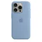 Чехол Silicone Case MagSafe для iPhone 15 Pro Зимний синий Winter blue