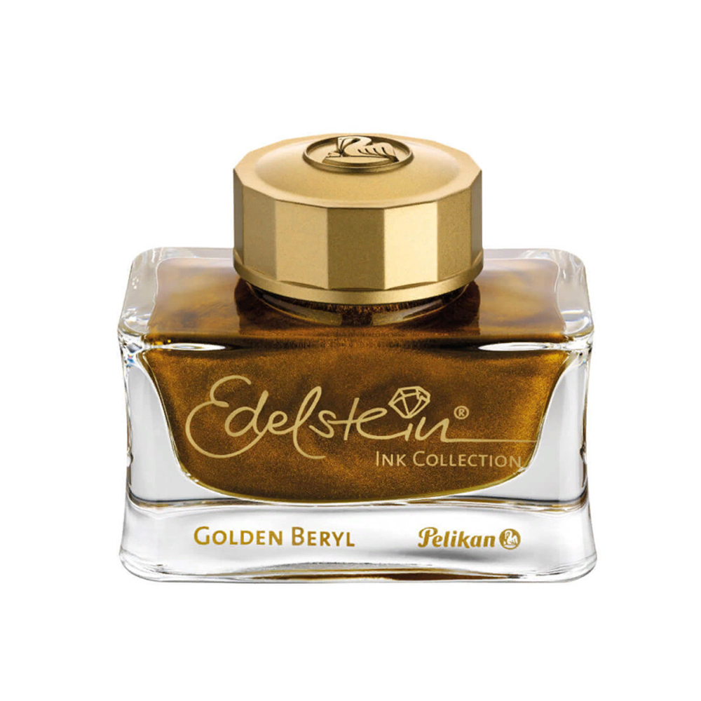 Набор Pelikan Elegance Classic M200 (PL819817) Golden Beryl F в компл.:флакон чернил подар.кор. ручка перьевая