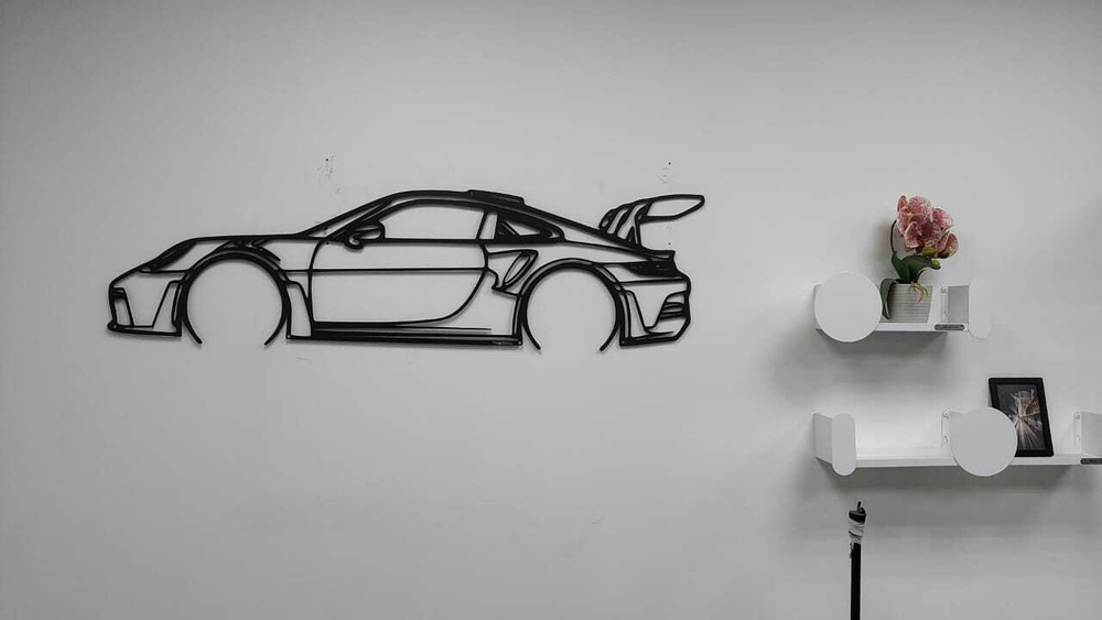 Панно автомобиль "Porsche"
