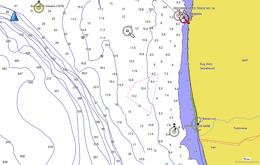 Карта GARMIN КАСПИЙСКОЕ МОРЕ, УЛЬЯНОВСК, ОРСК g3 HXEU069R
